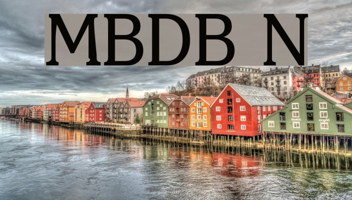 MarlonBookDB Normal Font examples
