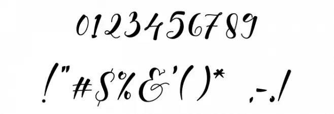 Marlowe Font OTHER CHARS