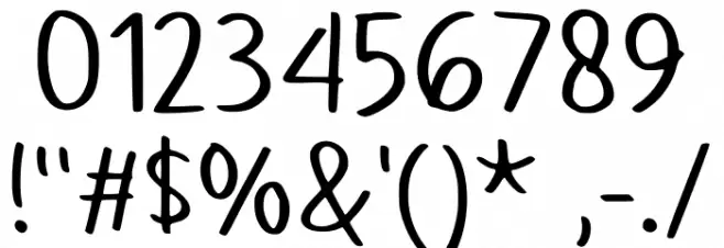 Marlwich Regular Font OTHER CHARS