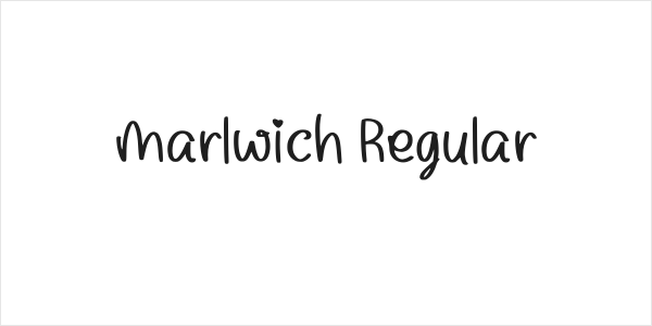 Marlwich Regular Logo