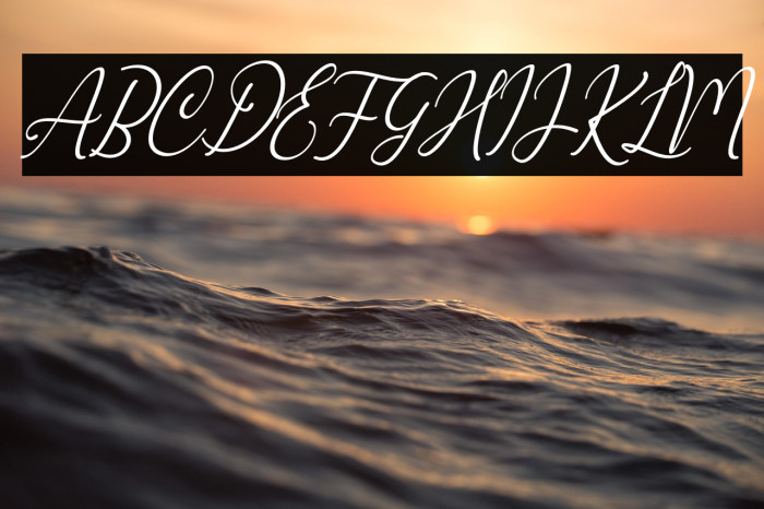 Marlyana Italic Example 1