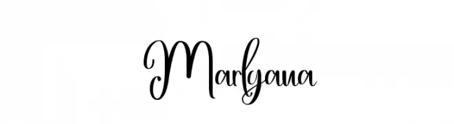 Marlyana  Frei Schriftart Herunterladen