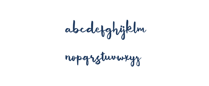 Marlyn Free Regular Lowercase