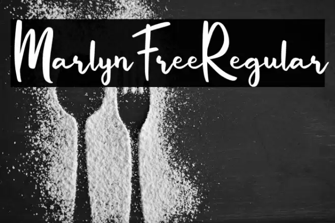 MarlynFree-Regular Font examples