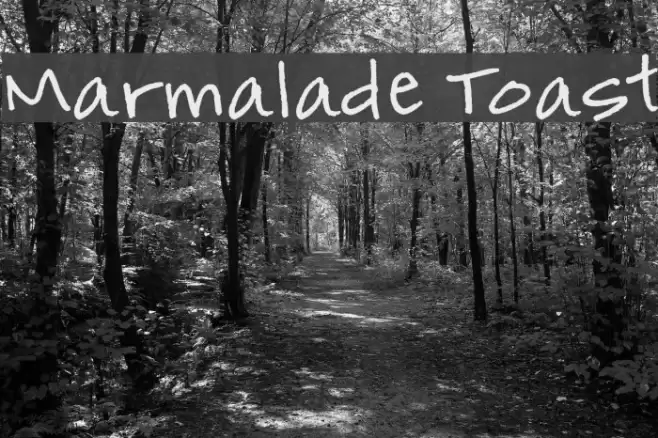 Marmalade Toast examples