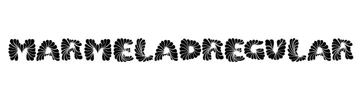 Marmelad Regular  font caratteri gratis