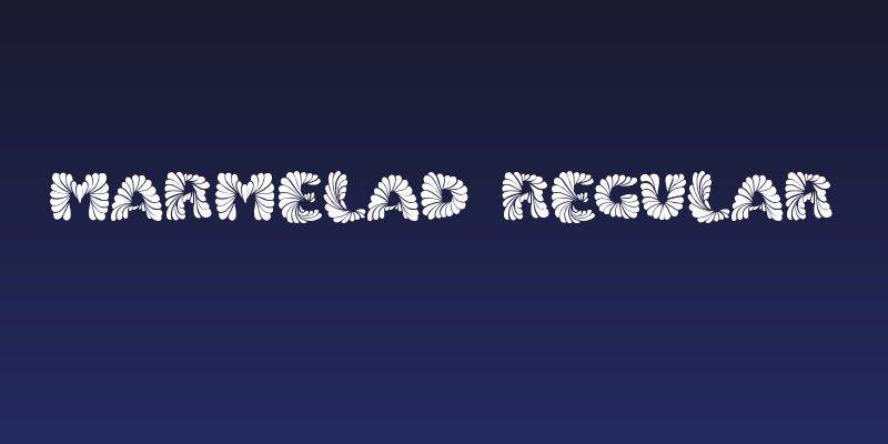 Marmelad Regular Social Header