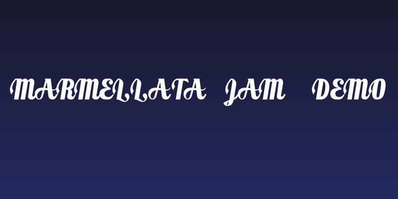 Marmellata [Jam]_demo Social Header
