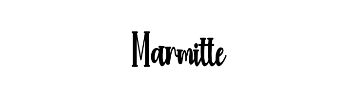 Marmitte  Fuentes Gratis Descargar