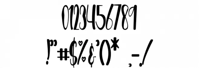 Marmitte Font OTHER CHARS