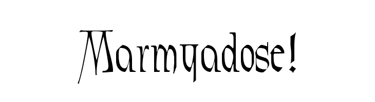 Marmyadose!  Descarca Fonturi Gratis