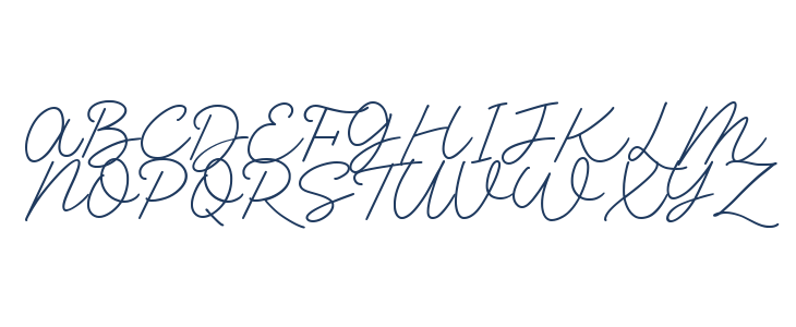 Marnilla Signature Uppercase
