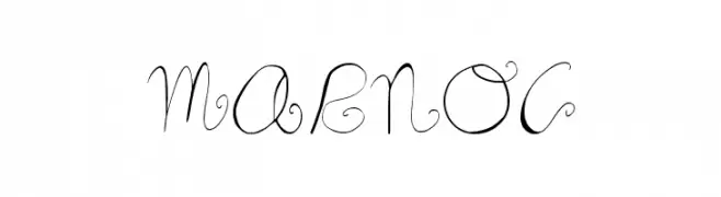 Marnoc  font caratteri gratis