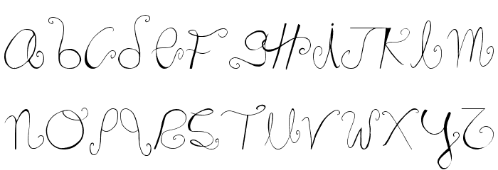 Marnoc Font LOWERCASE