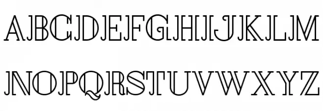 Maroline Schriftart Groß