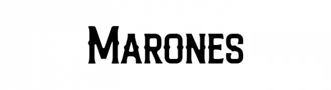 Marones  Frei Schriftart Herunterladen