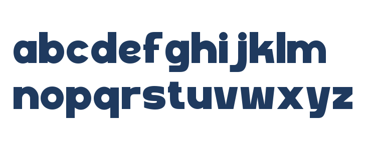 Marony-Regular Lowercase