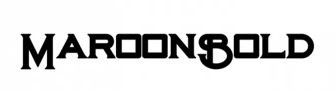 Maroon Bold  Fuentes Gratis Descargar
