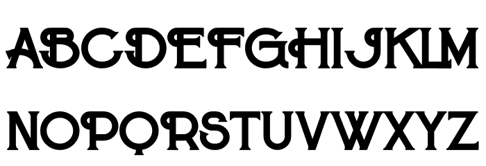 Maroon Bold Schriftart Groß