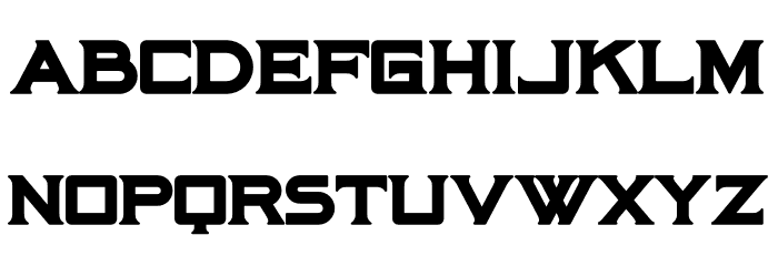 Maroon Bold Font LOWERCASE