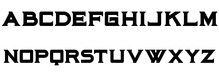 Maroon Bold Font LOWERCASE