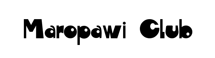 Maropawi Club  baixar fontes gratis