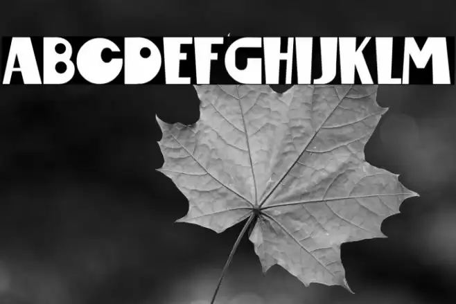 Maropawi Club Font examples