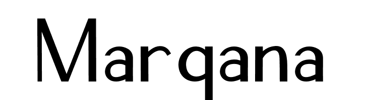 Marqana  font caratteri gratis