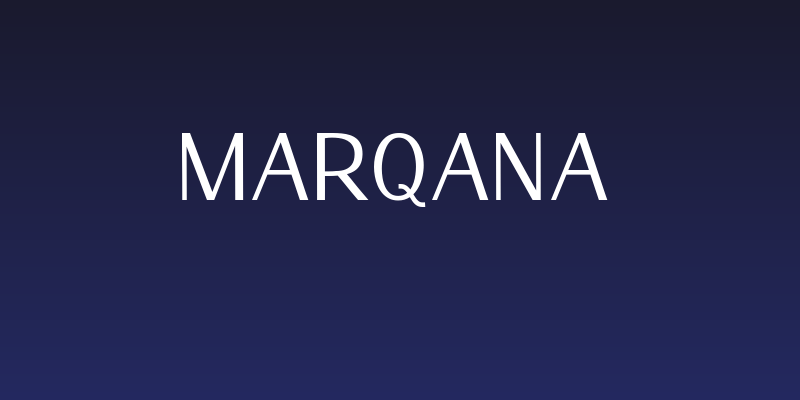 Marqana Social Header