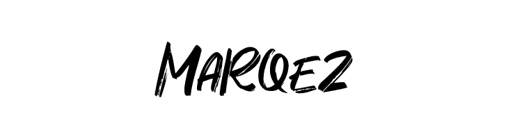Marqez  フリーフォントのダウンロード