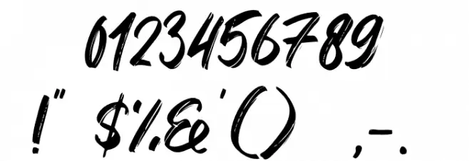 Marqez Font OTHER CHARS