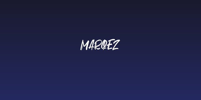 Marqez Social Header