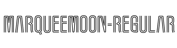 MarqueeMoon-Regular Font