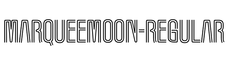 MarqueeMoon-Regular  नि: शुल्क फ़ॉन्ट्स डाउनलोड