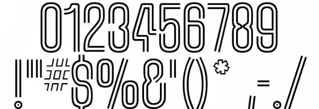 MarqueeMoon-Regular Font OTHER CHARS