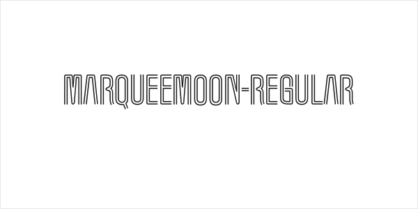MarqueeMoon-Regular Logo