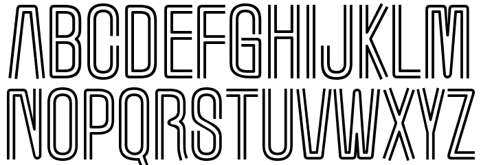 MarqueeMoon-Regular Font LOWERCASE