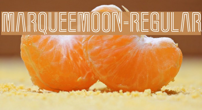 MarqueeMoon-Regular Font examples