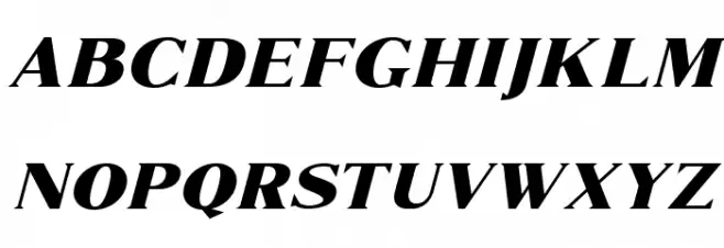 Marques Free Italic Fuentes MAYÚSCULAS