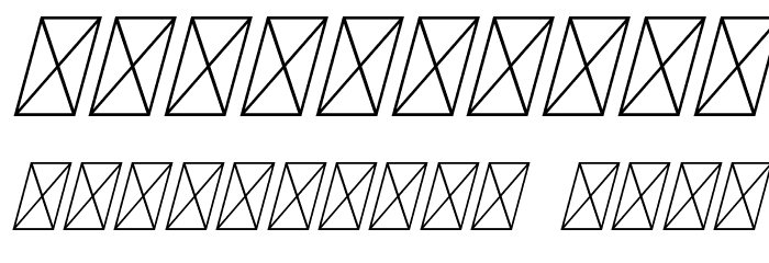MarquesFree-Italic Font OTHER CHARS