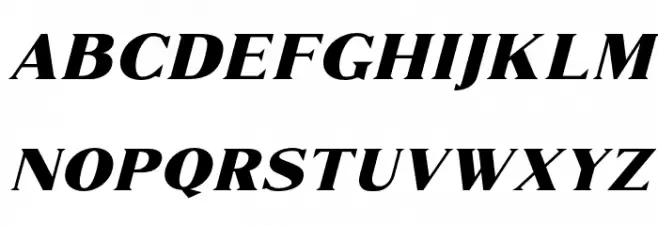 MarquesFree-Italic Schriftart Groß