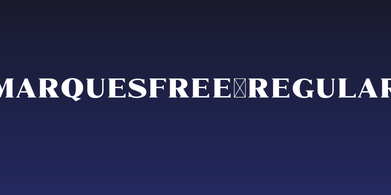 MarquesFree-Regular Social Header