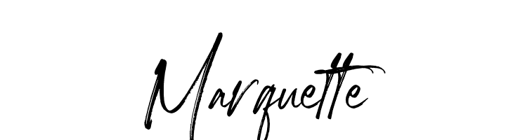 Marquette  フリーフォントのダウンロード