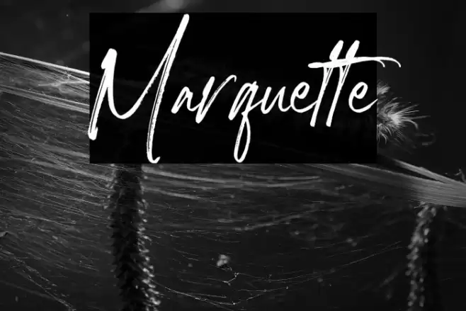 Marquette Font examples