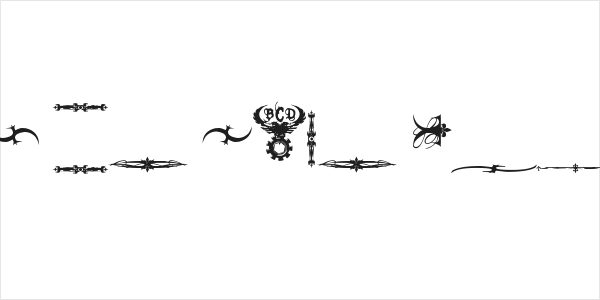 Marquis De Sade Ornaments Logo