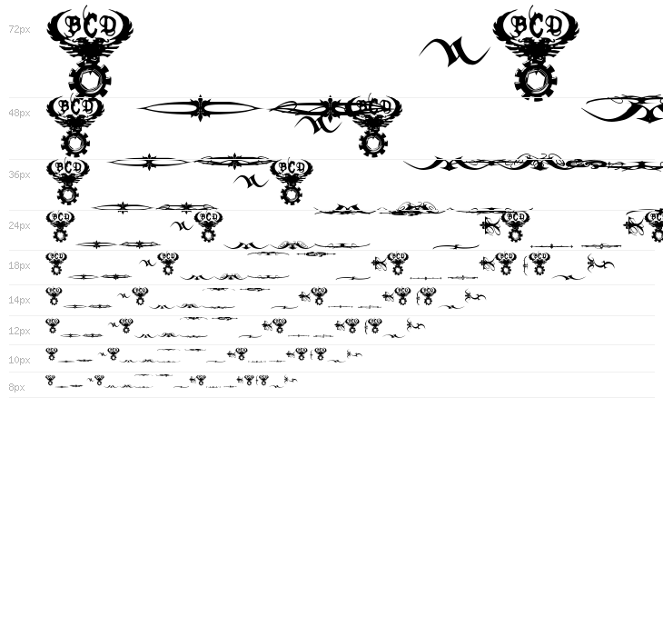 Marquis De Sade Ornaments Waterfall