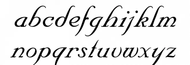 Marriage Script Normal フォント 小文字