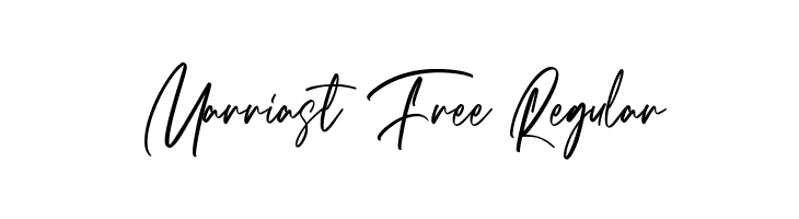 Marriast Free Regular  تنزيل الخطوط