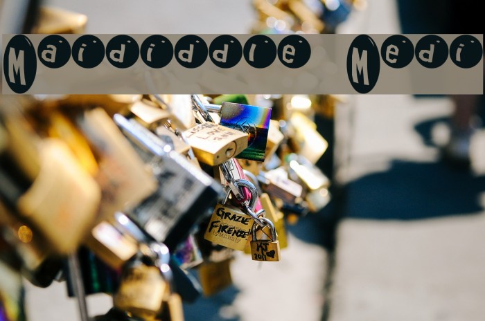 Marrididdles Medium لخطوط تنزيل examples