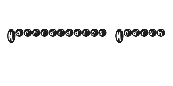 Marrididdles Medium Logo